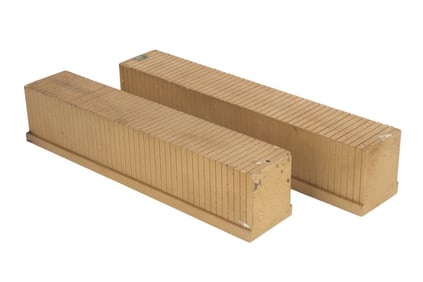 A Pair of "Andor" Imperial Credit Ingot Props.