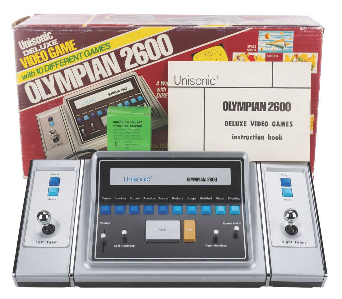 An Olympian 2600 Video Game System. (1 of 8)