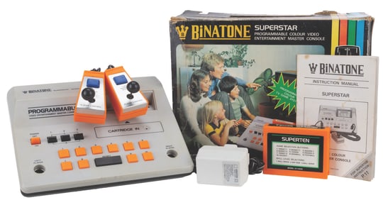A Binatone Superstar Video Game System.