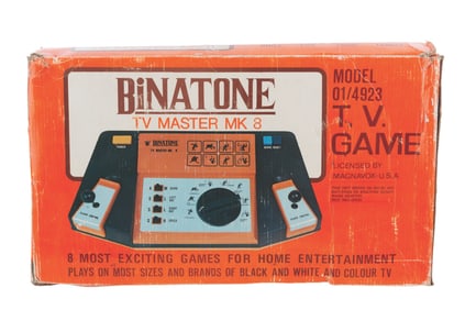 A TV Master MK 8 Video Game Console.