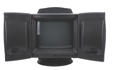A Samsung GX 13" CRT Television.