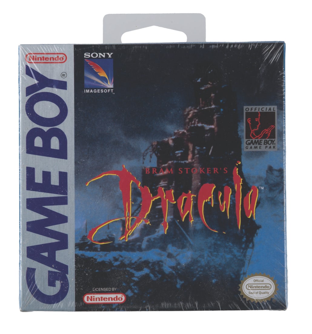 A Sealed Bram Stoker’s Dracula for Nintendo Game Boy. (1 of 4)