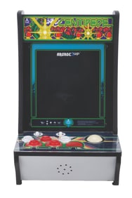 An Arcade1Up Centipete Counter-Cade.