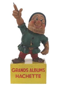 A “Snow White" Doc Hachette French Store Display.