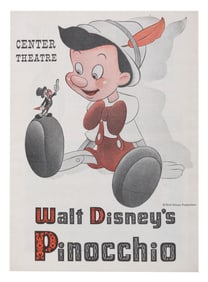 A “Pinocchio" Grand Opening Theatre Program.