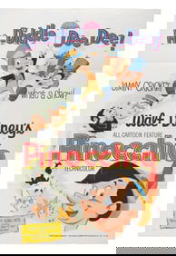 A 1971 Re-Release “Pinocchio?? One-Sheet.