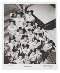 A Multi-Signed “Mickey Mouse Club?? Publicity Photo.