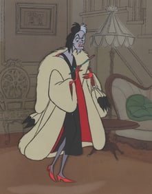 A "One Hundred and One Dalmatians" Production Cel.