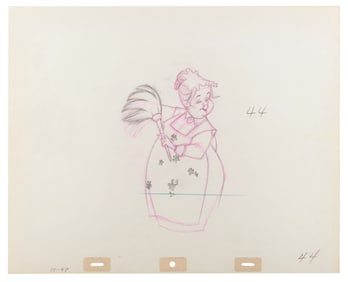 A “One Hundred and One Dalmatians" Production Drawing.