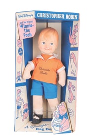 A Gund Christopher Robin Doll.