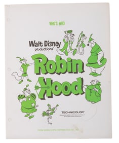 A “Robin Hood" Who’s Who Press Kit.