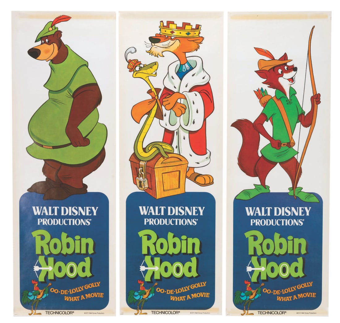 A Set of "Robin Hood" Insert Posters. (1 of 4)