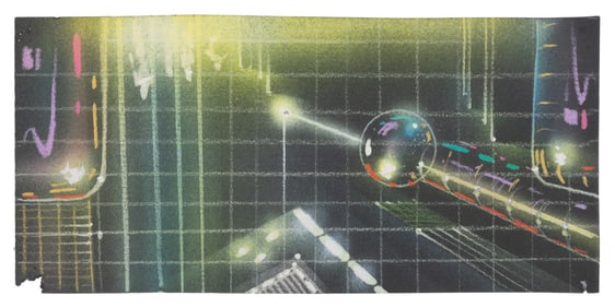 "TRON" Original Concept Art.