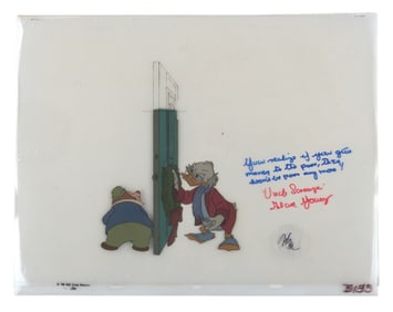 A Signed “Mickey’s Christmas Carol" Production Cel.