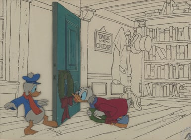 A “Mickey’s Christmas Carol?? Original Production Cel.