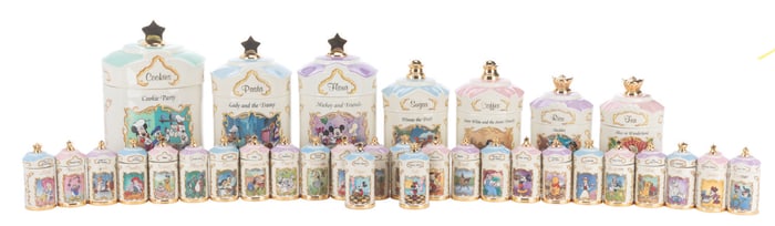 A Lenox Disney Animated Classics Canister Collection.