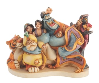 A Harmony Kingdom "Group Hug" Limited Edition Trinket Box.
