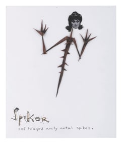 An Aunt Spiker Concept Model from “James and the Giant Peach.