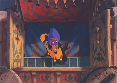 A “The Hunchback of Notre Dame?? Feature Animation Employee Cel.