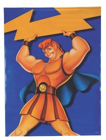 A "Hercules" Double-Sided Banner.