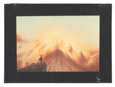 A "Fantasia 2000" Original Color Key Painting.