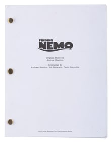 A "Finding Nemo" Screenplay.