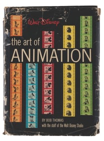 A Multi-Signed The Art of Animation Book.