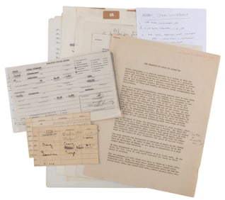 A Collection of John Lounsbery Documents.
