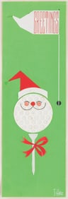 A T. Hee Golf Christmas Card Design.
