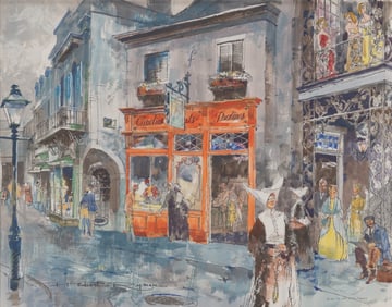 A New Orleans Square Herb Ryman Concept Painting.