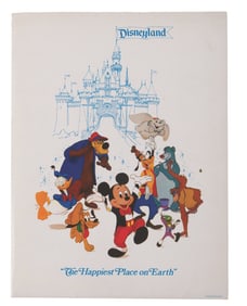 A 1973 Disneyland Press Kit.