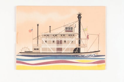 A 1957 Disneyland Hotel Children's Menu.