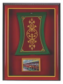 A Disneyland Railroad Seat Decoration Panel.