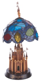 A Disneyland 50th Anniversary Lamp.