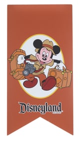 A Vacation Mickey Disneyland Resort Sign.