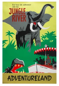 A Jungle Cruise Attraction Poster.