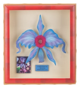 An Enchanted Tiki Room Flower Prop.