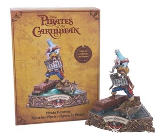 A Pirates of the Caribbean Light Up Figurine.