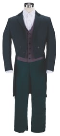 A Haunted Mansion Host Costume.