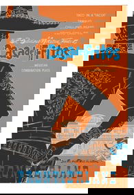 A Very Rare Casa de Fritos Frontierland Poster.