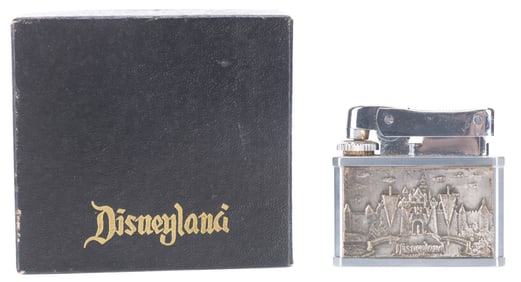 A Disneyland Sleeping Beauty Castle Cigarette Lighter.