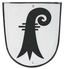 A Matterhorn Bobsled Crest Prop.