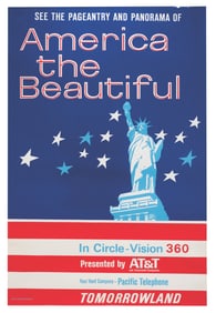 An America the Beautiful Attraction Poster.