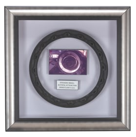 An Autopia Ride Vehicle Steering Wheel.