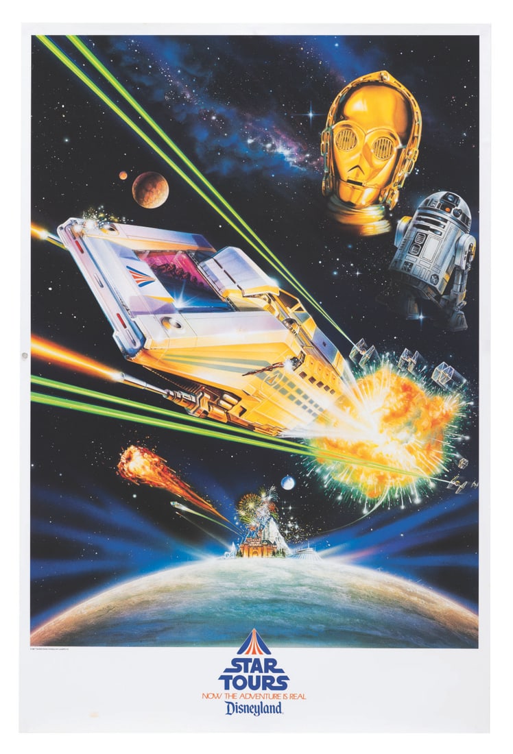 A Star Tours Poster. (1 of 1)