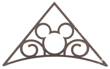 A Grand Californian Hotel Hidden Mickey.