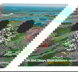 A Walt Disney World Audience Report Booklet.