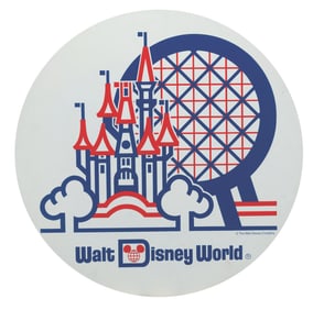 A Walt Disney World Two-Park Sign.