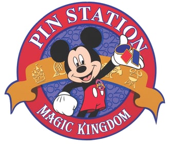 A Magic Kingdom Pin Trading Sign.