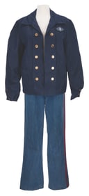 A 20,000 Leagues Under the Sea Cast Member Costume.